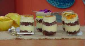 Bolo de pote de maracujá
