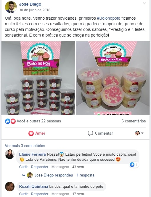 Depoimento aluno