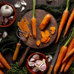 Receita de Cenouras Assadas com Ervas na Air Fryer: Um Acompanhamento Saboroso e Nutritivo!