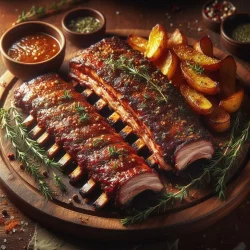 Receita de costelinha de porco com Tempero de Ervas: Sabor Irresistível na Air Fryer!