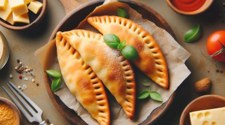Pastel de queijo na air fryer