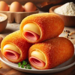 Risole de Presunto e Queijo