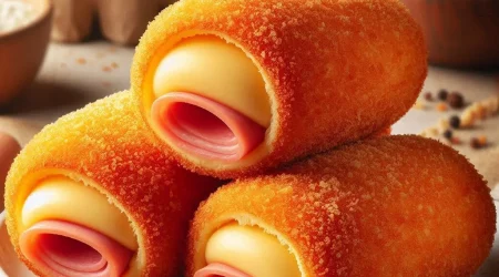 Risole de presunto e queijo