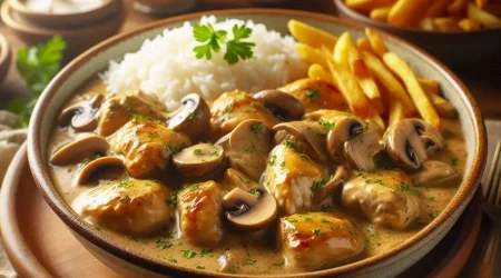 Strogonoff de frango