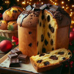 Panetone Recheado com Chocolate: Uma Delícia Natalina