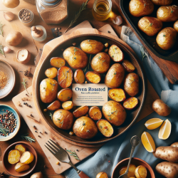 Batatas Coradas ao Forno: A Receita Perfeita para Acompanhar seus Pratos