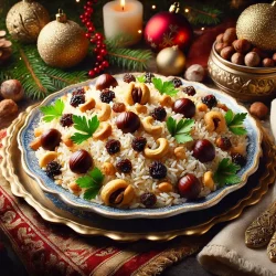Arroz Natalino com Castanhas: Receita Especial para Festas